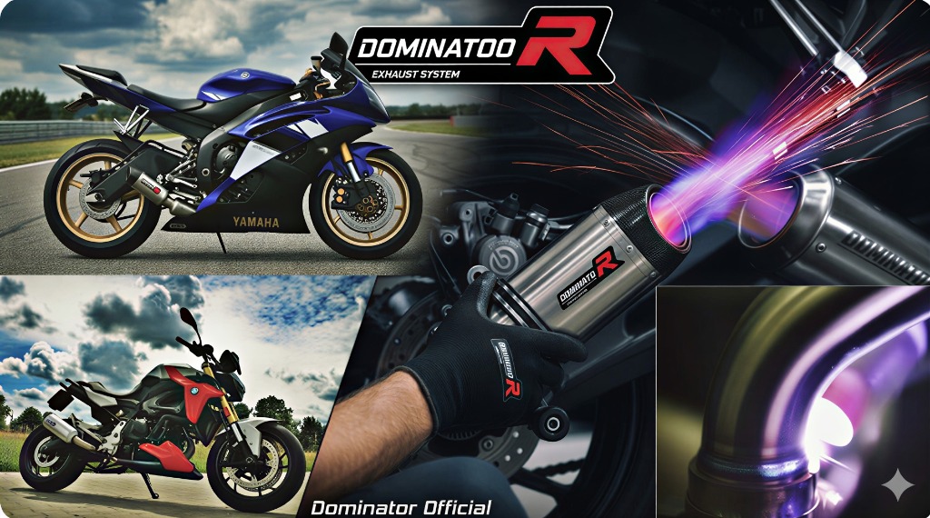 Dominator Exhausts Superbike Track Testing and Craftsmanship