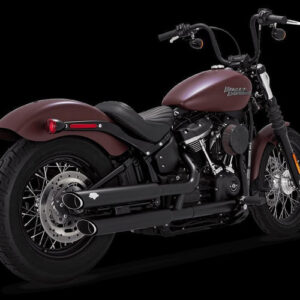 Vance & Hines Twin Slash 3" Slip-On Exhausts '18-'23 Harley-Davidson Softail