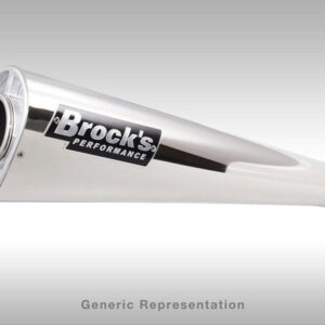 Brocks Performance 20" Alien Head 2 Ultra-Light Stainless Steel Full Exhaust System '99-'07 Suzuki GSX1300R Hayabusa [391444 / 391327]