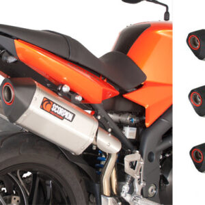 Scorpion Serket Parallel Slip-on Exhaust System '05-'10 Triumph Speed Triple 1050