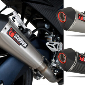 Scorpion Serket Taper Slip-on Single Exhaust System 09-11 Suzuki GSXR 1000