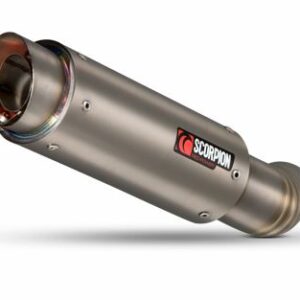 Scorpion RP-1 GP Titanium Slip-On Exhaust for '14-'20 Yamaha R3/R25