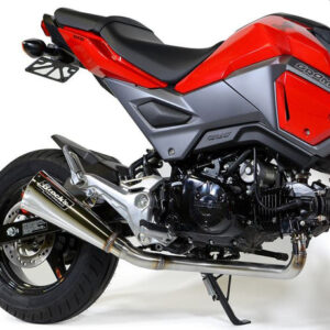 Brocks Performance 12" Alien Head Ultra-Light Stainless Steel Full Exhaust System 2016-2017 Honda GROM MSX125
