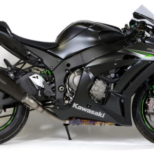 Brocks Performance Predator Electro Black Slip-On (3/4 System) Exhaust 2016+ Kawasaki ZX10R | 570763